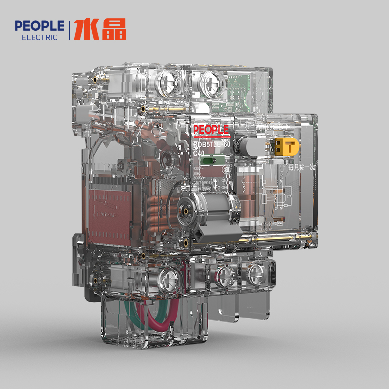 南宫NG·28相信品牌力量RDB5TLE-60系列剩余电流动作断路器(透明壳) 