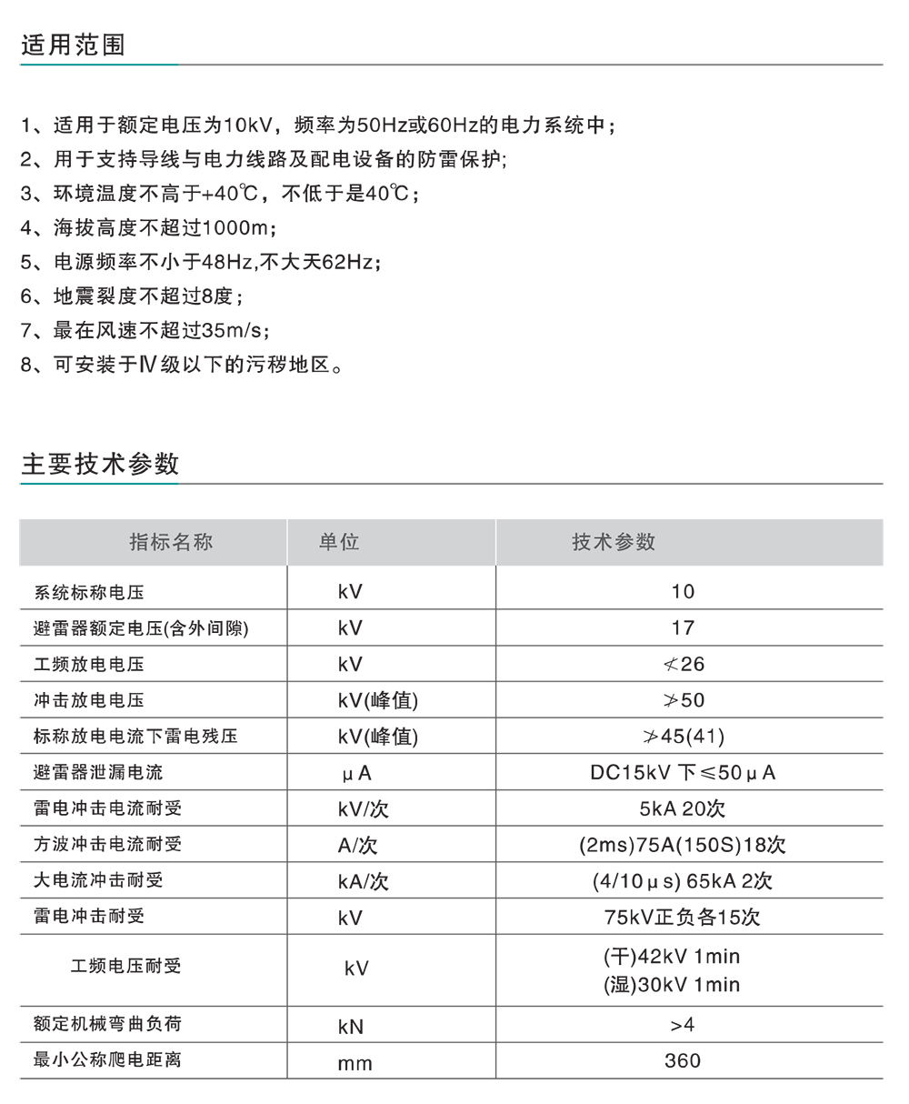 南宫NG·28相信品牌力量YH5CS(Z)XⅡ配电、线路两用高性能绝缘子避雷器 
