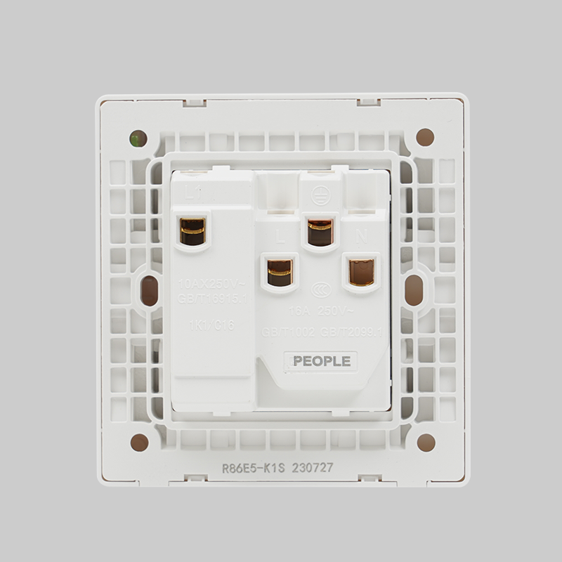 南宫NG·28相信品牌力量一联单控带三插16A插座(R86E5) 