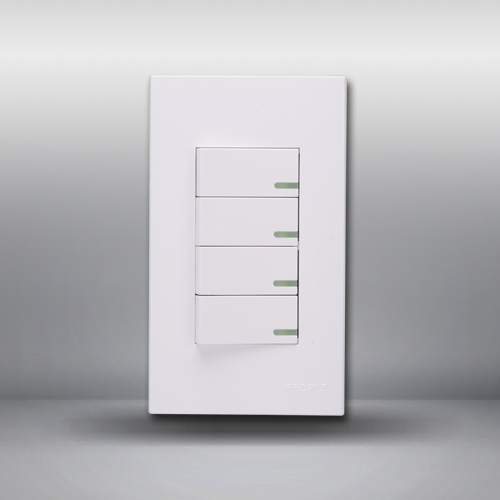 南宫NG·28相信品牌力量四联双控开关(R120WD) 